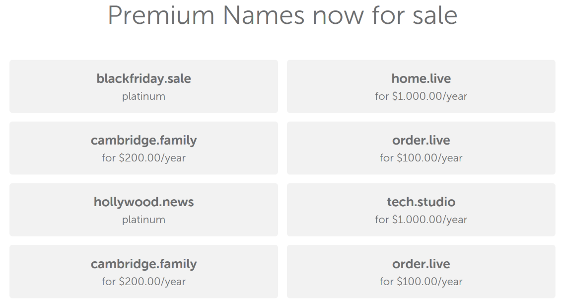 Premium Names Treat Yourself to a Premium Domain - Namecheap Blog