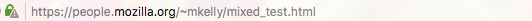 mixed content firefox