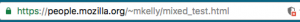 mixed content warning chrome