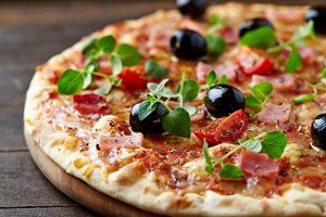 photo of pizza