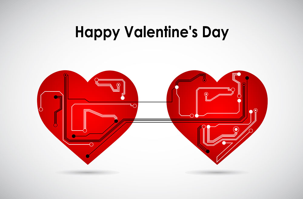 circuit board hearts