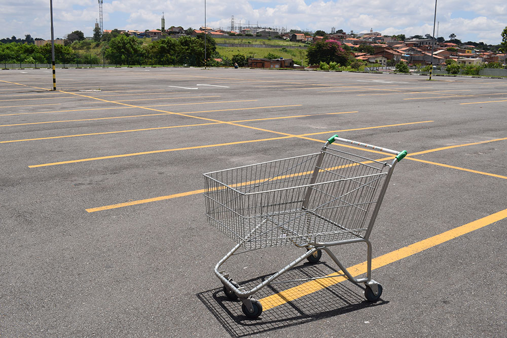 abandoned shopping cart