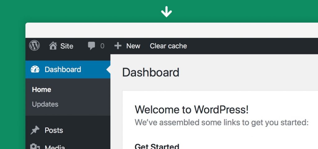 screenshot of EasyWP caching