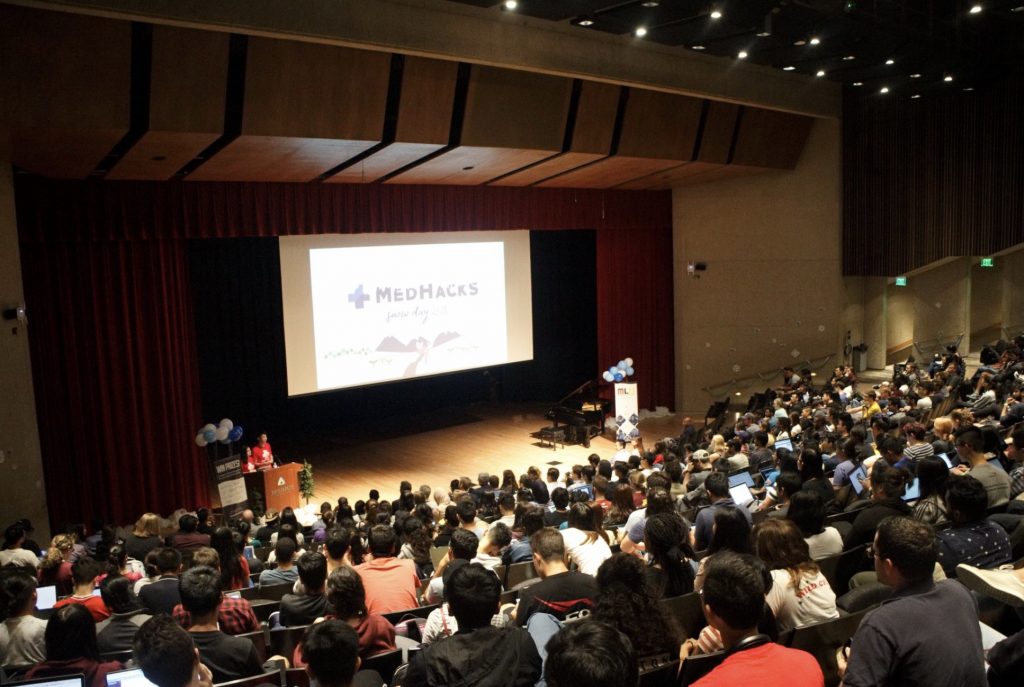 photo of students in auditorium
