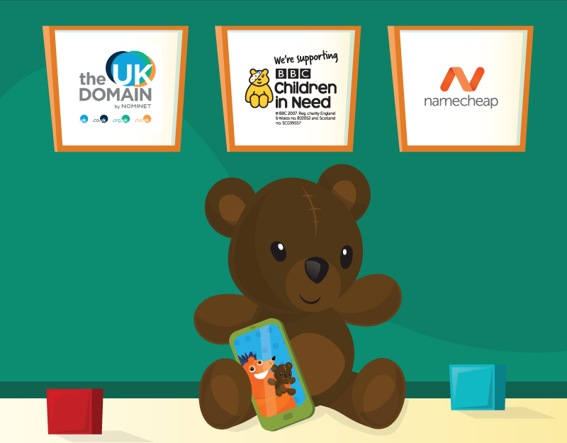 Hero image of Namecheap and Nominet Help BBC Children in Need