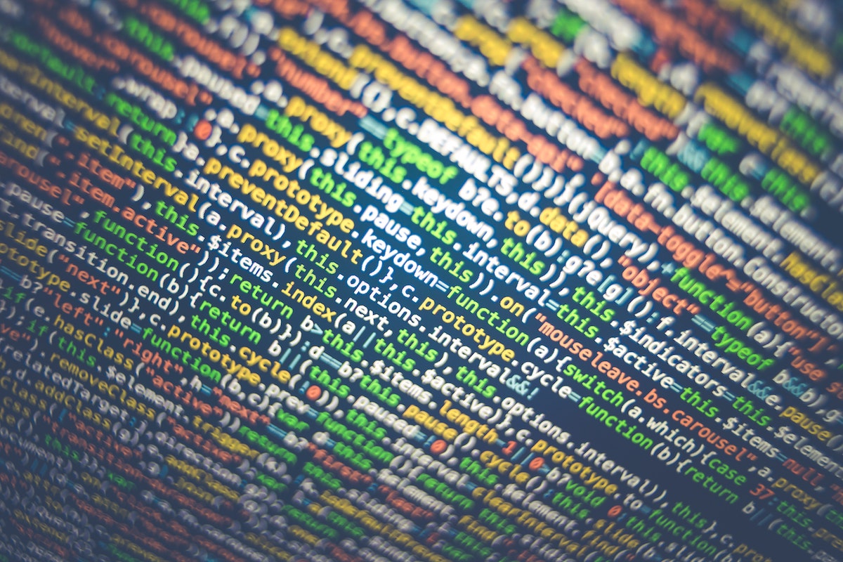 blurred lines of code
