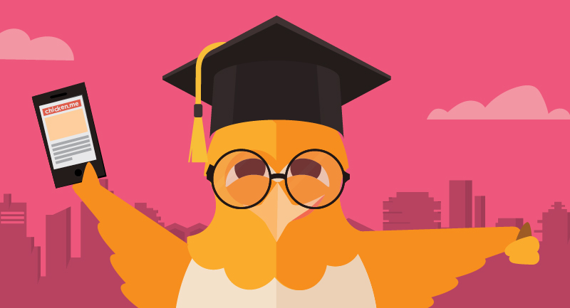 Owl graduating with the power of nc.me resources