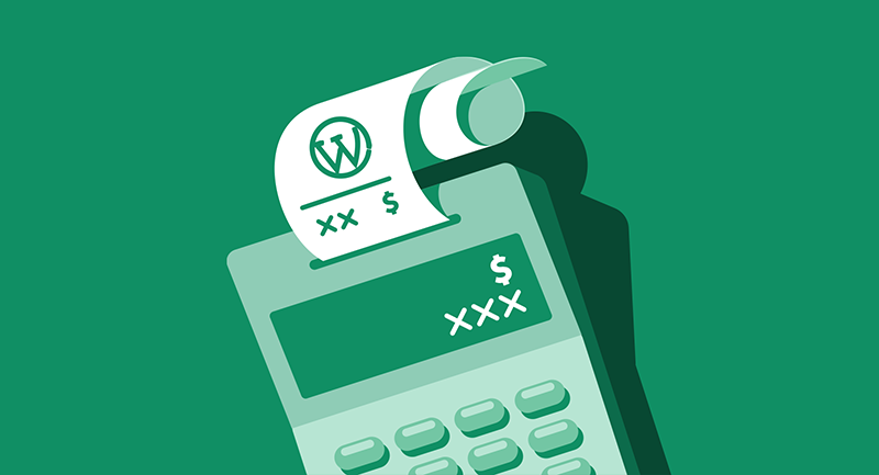 WordPress calculation on a calculator