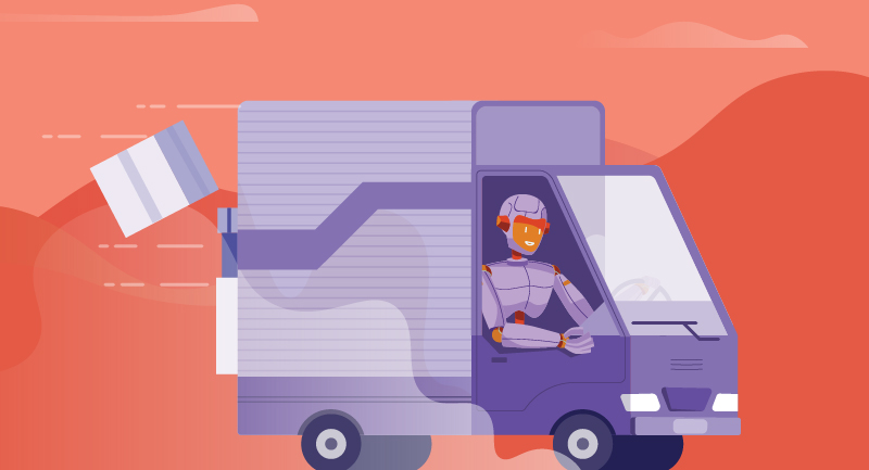 robots transferring boxes like websites
