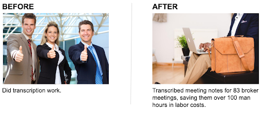 before and after images of portfolio image