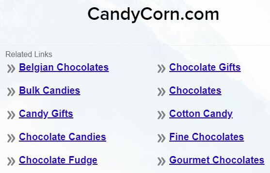 example parked domain page