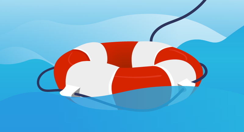 Water rescue ring