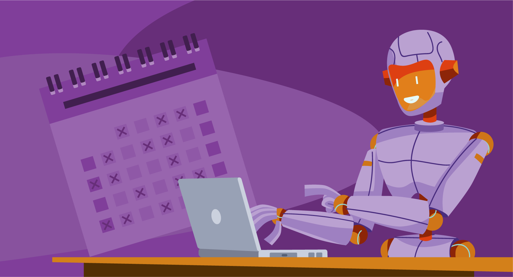 robot scheduling appointments