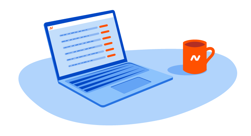 list of domains on laptop