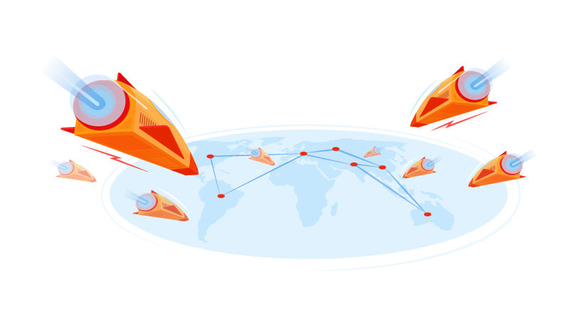 rockets reaching target