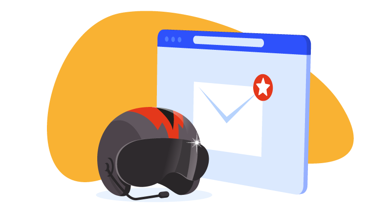 pigeon helmet by email window