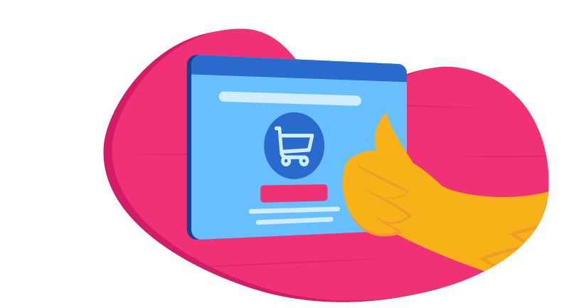 shopping cart graphic