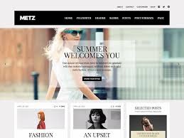 Metz WordPress magazine theme