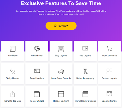 Astra Pro features