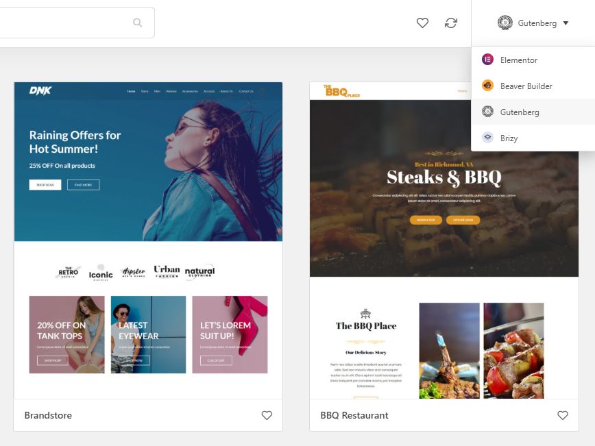 choosing Astra theme