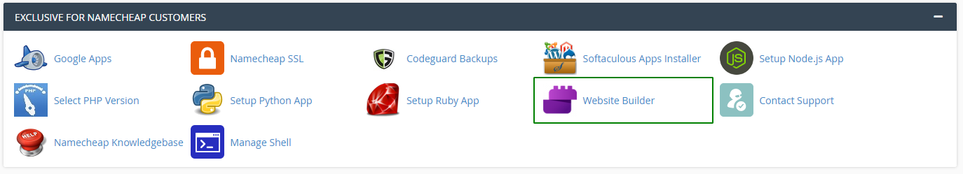 website builder