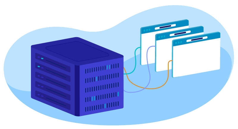 shared hosting server