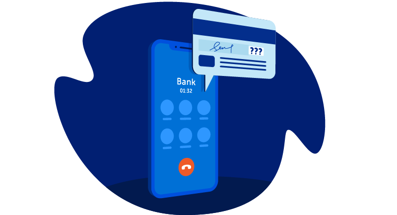 entering credit card data on mobile phone 