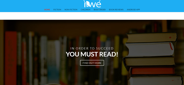 screenshot of iwe.store