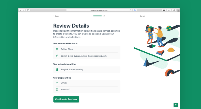 Wizard Step 5 screenshot