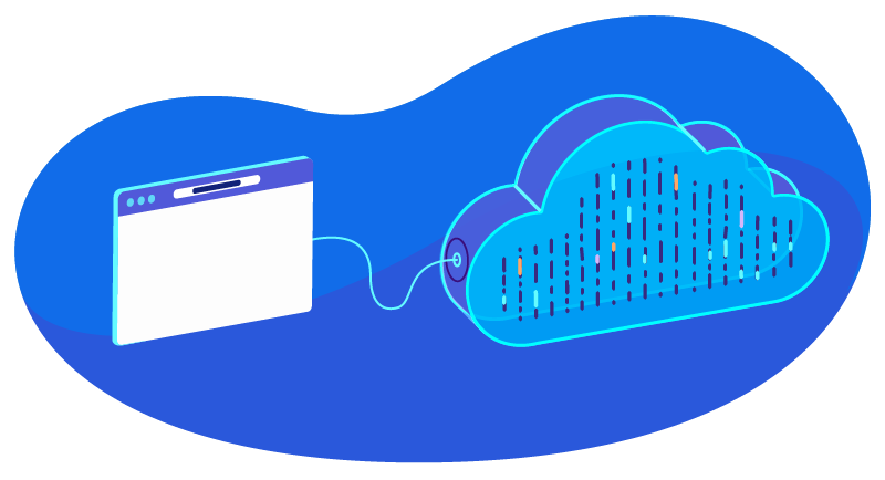 cloud hosting with one website