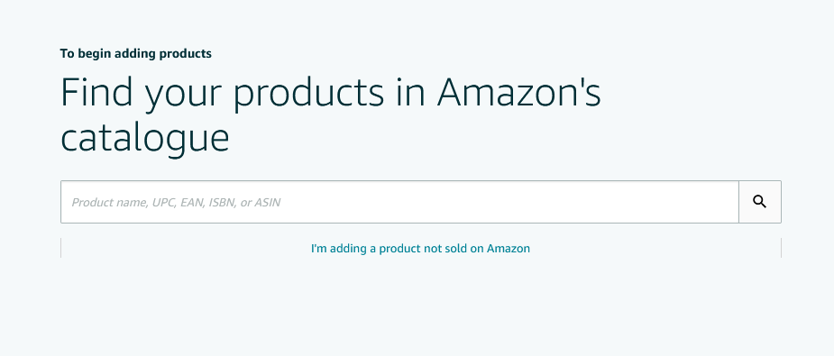 screenshot of product search on Amazon