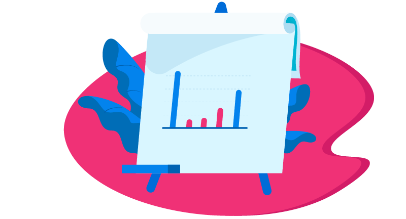 business graph illustration