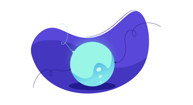 hub representing transferring domains
