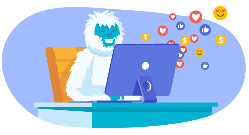 Yeti getting lots of interest in his online portfolio