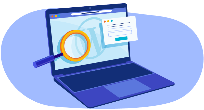 searching portfolio in WordPress
