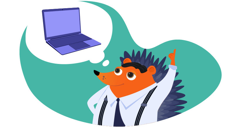Hedgehog Turing with idea for a computer