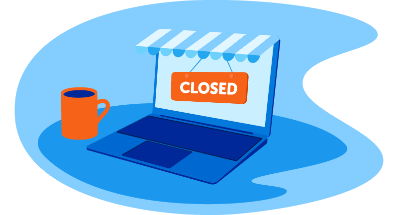 website is closed