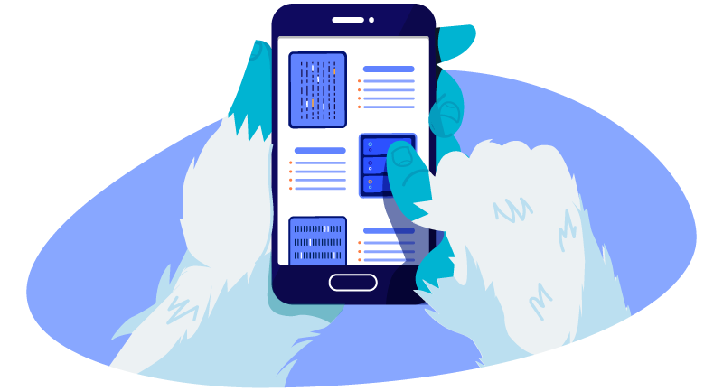 Yeti reading about gaming servers