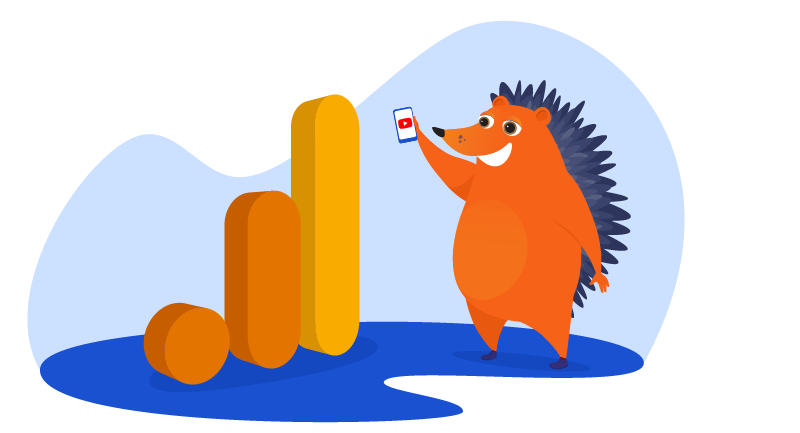 Hedgehog measuring growth