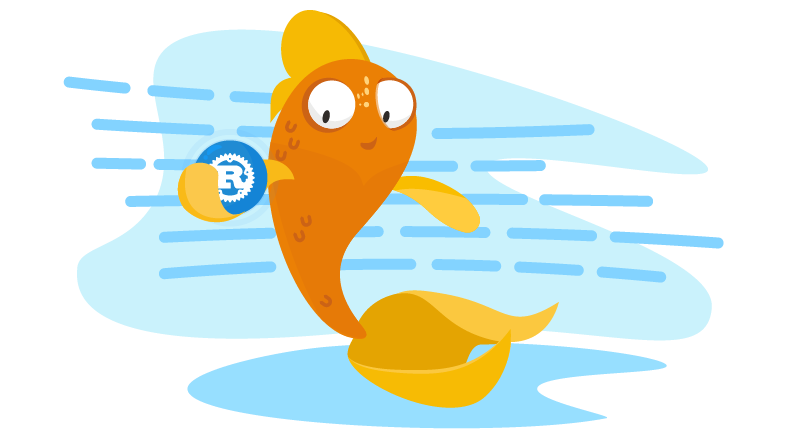Fish with Rust logo