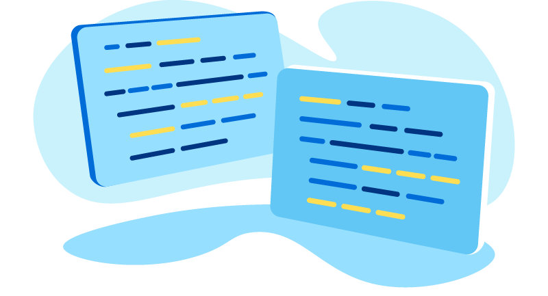 illustration of code - Python vs Rust