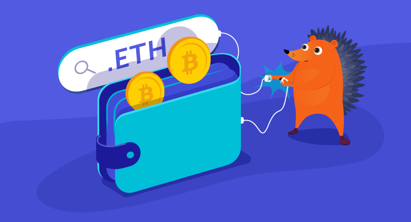 Hero image of Use any domain as your cryptocurrency walletWhy would a company pay over $1 million for a domain name?