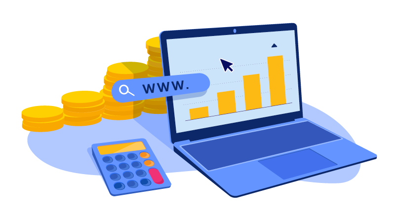 image depicting a chart of domain prices