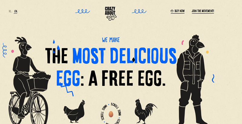 screenshot of Crazy about Eggs