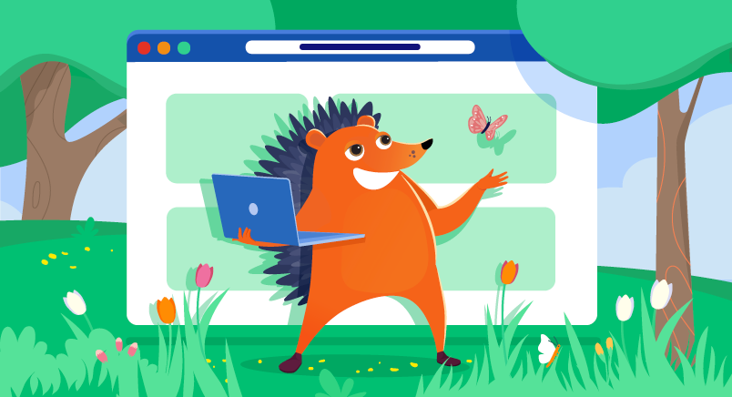 Hero image of Create a website for a spring holiday