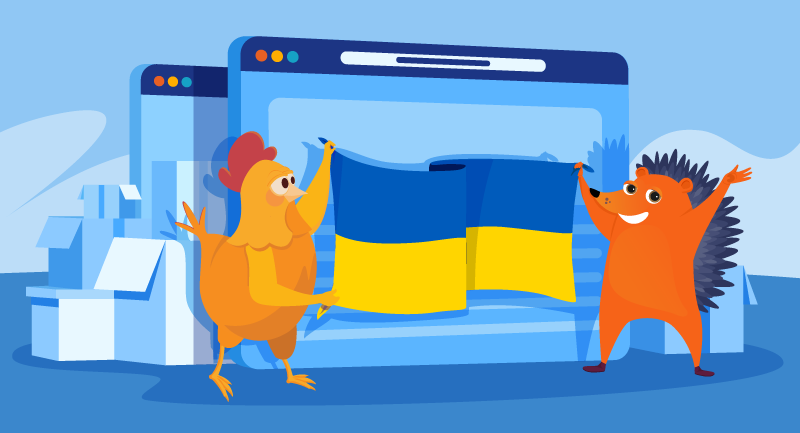 Hero image of Stand with Ukraine — how you can helpNamecheap Support Status and Stability