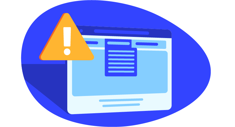 alert on website