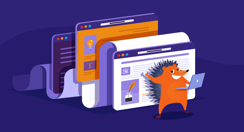 Hero article of Great online portfolio design ideas for writers