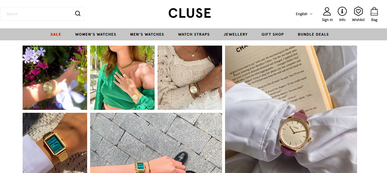 UGC Cluse example