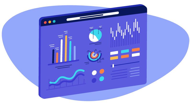 Illustration of web analytics